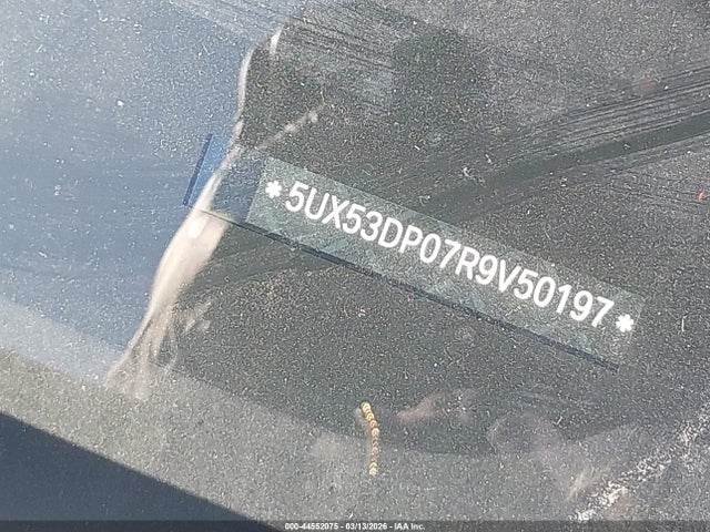44552075 :رقم المزاد ، 5UX53DP07R9V50197 vin ، 2024 Bmw X3 Xdrive30i مزاد بيع