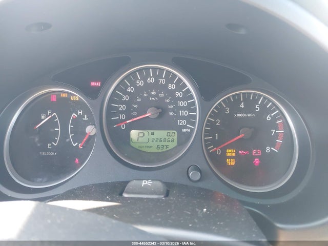Aukcja sprzedaży 2006 Subaru Forester 2.5x L.l. Bean Edition, vin: JF1SG67616H730632, numer aukcji: 44552342