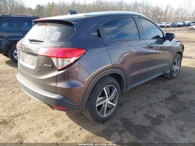 44552346 :رقم المزاد ، 3CZRU6H52NM716704 vin ، 2022 Honda Hr-v Awd Ex مزاد بيع