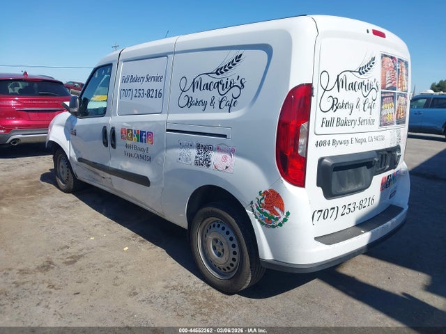 Продажа на аукционе авто 2022 Ram Promaster City Cargo Van, vin: ZFBHRFAB9N6X30332, номер лота: 44552362
