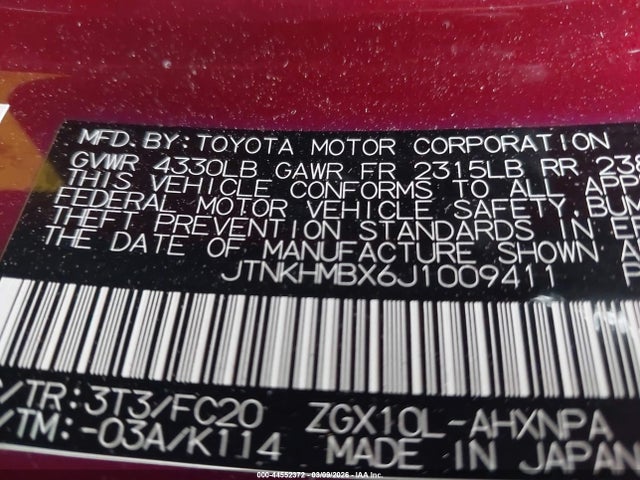 2018 TOYOTA C-HR JTNKHMBX6J1009411 Photo 8