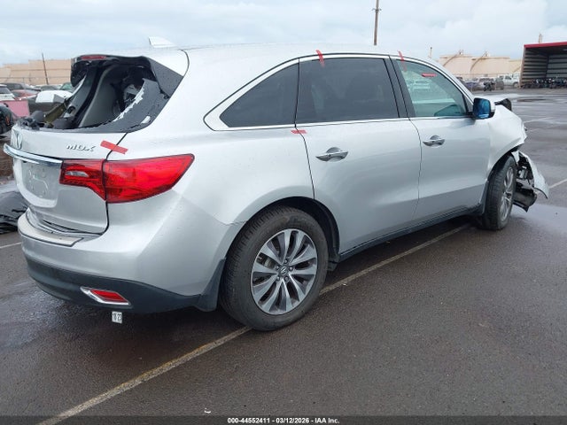 Acura Mdx Technology Package 2015 5FRYD3H4XFB003965 Image 4