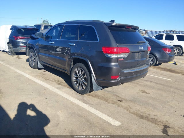 Aukcja sprzedaży 2018 Jeep Grand Cherokee Overland 4x2, vin: 1C4RJECG9JC126206, numer aukcji: 44552472
