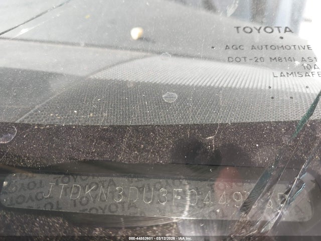 2015 TOYOTA PRIUS JTDKN3DU3F0449335 Photo 8