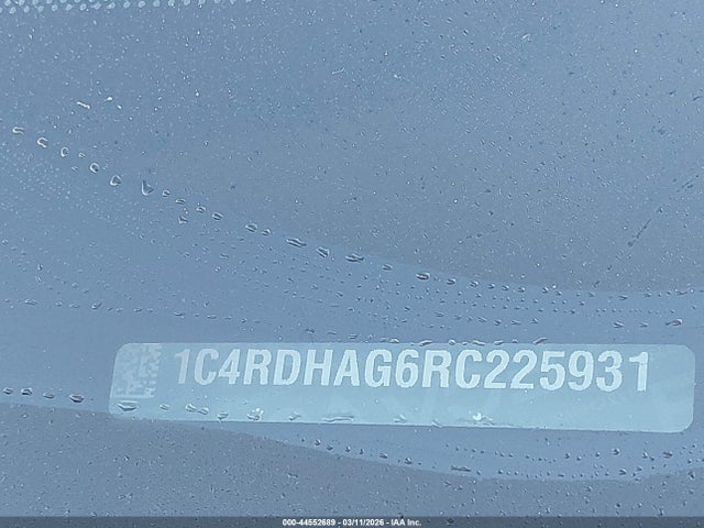 Продажа на аукционе авто 2024 Dodge Durango Sxt Rwd, vin: 1C4RDHAG6RC225931, номер лота: 44552689