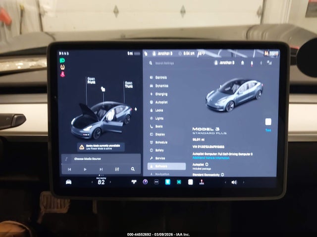 Aukcja sprzedaży 2021 Tesla Model 3 Standard Range Plus Rear-wheel Drive, vin: 5YJ3E1EA5MF018653, numer aukcji: 44552692