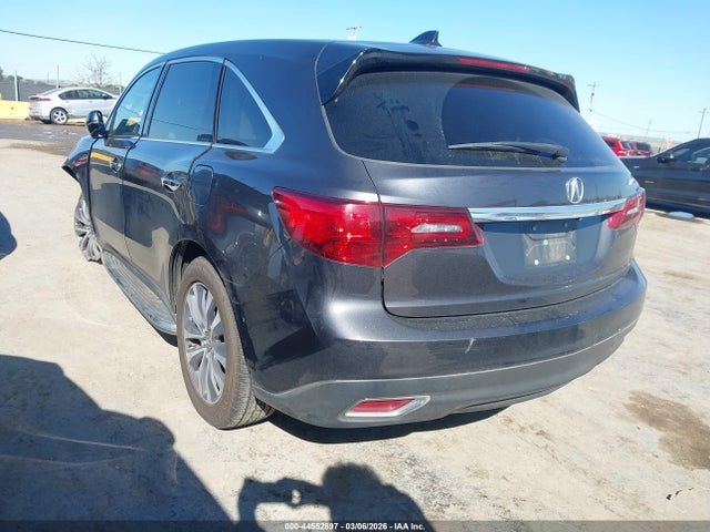 Aukcja sprzedaży 2016 Acura Mdx Technology   Acurawatch Plus Packages/technology Package, vin: 5FRYD3H40GB014006, numer aukcji: 44552897