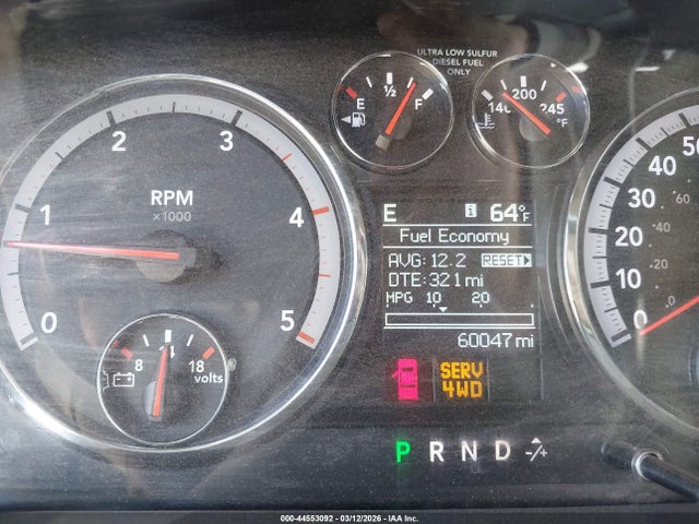 2012 Ram 3500 Slt მანქანა იყიდება აუქციონზე, vin: 3C63D3HLXCG137486, აუქციონის ნომერი: 44553092