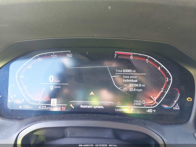 44553103 :رقم المزاد ، 3MW5R7J00L8B24943 vin ، 2020 Bmw 330i Xdrive مزاد بيع