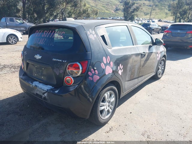 1G1JC6SH5F4124521 Chevrolet Sonic Lt Auto