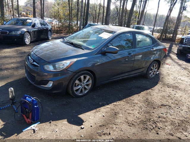 44553129 :رقم المزاد ، KMHCU4AE6CU136080 vin ، 2012 Hyundai Accent Gls مزاد بيع