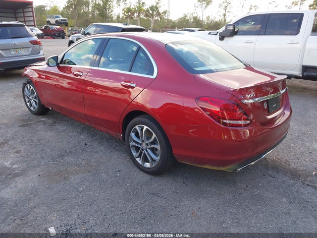 2017 Mercedes-benz C 300 4matic მანქანა იყიდება აუქციონზე, vin: 55SWF4KB9HU209862, აუქციონის ნომერი: 44553160
