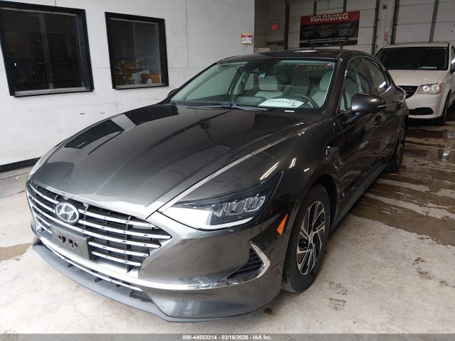 KMHL24JJ2MA030019 Hyundai Sonata Blue