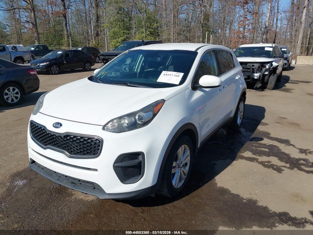 2017 Kia Sportage Lx მანქანა იყიდება აუქციონზე, vin: KNDPM3AC1H7211028, აუქციონის ნომერი: 44553360