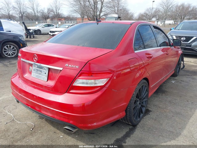 2009 Mercedes-benz C 300 Sport 4matic მანქანა იყიდება აუქციონზე, vin: WDDGF81X89R073364, აუქციონის ნომერი: 44553505