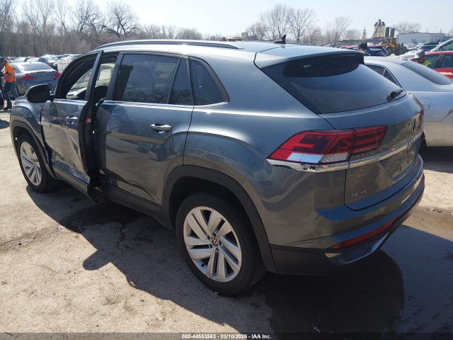 44553563 :رقم المزاد ، 1V2JE2CA4MC205619 vin ، 2021 Volkswagen Atlas Cross Sport 3.6l V6 Se W/technology مزاد بيع