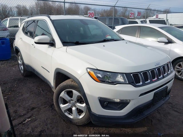 2018 Jeep Compass Latitude 4x4 მანქანა იყიდება აუქციონზე, vin: 3C4NJDBB2JT167859, აუქციონის ნომერი: 44553720