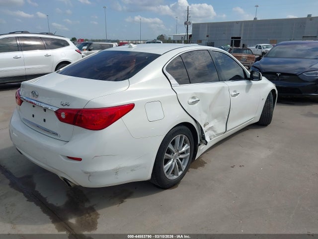 44553790 :رقم المزاد ، JN1BV7AP9EM683754 vin ، 2014 Infiniti Q50 Premium مزاد بيع