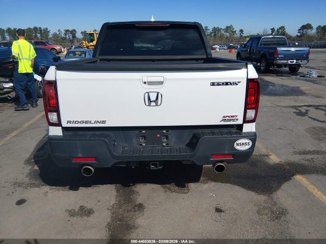 2021 Honda Ridgeline Awd Sport მანქანა იყიდება აუქციონზე, vin: 5FPYK3F16MB005118, აუქციონის ნომერი: 44553826