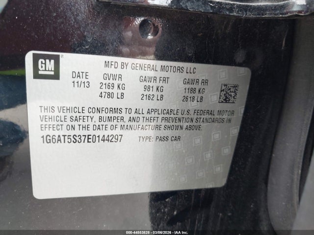 Cadillac Cts Premium 2014 1G6AT5S37E0144297 Image 9