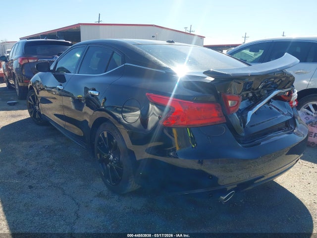 44553938 :رقم المزاد ، 1N4AA6AP2GC375788 vin ، 2016 Nissan Maxima 3.5 Platinum مزاد بيع
