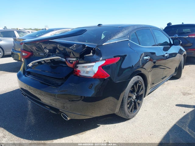 44553938 :رقم المزاد ، 1N4AA6AP2GC375788 vin ، 2016 Nissan Maxima 3.5 Platinum مزاد بيع