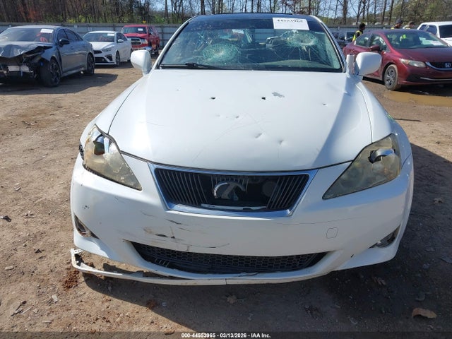 2007 Lexus Is 250 მანქანა იყიდება აუქციონზე, vin: JTHBK262072056315, აუქციონის ნომერი: 44553965