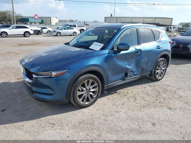 2021 Mazda Cx-5 Grand Touring მანქანა იყიდება აუქციონზე, vin: JM3KFADM3M1377813, აუქციონის ნომერი: 44553989
