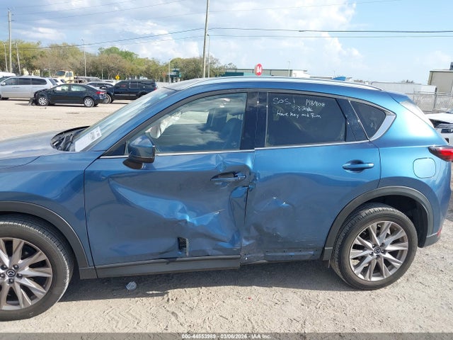 2021 Mazda Cx-5 Grand Touring მანქანა იყიდება აუქციონზე, vin: JM3KFADM3M1377813, აუქციონის ნომერი: 44553989