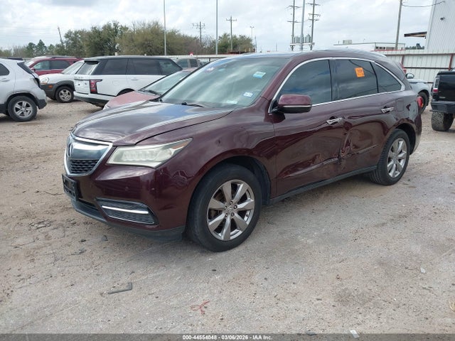 44554048 :رقم المزاد ، 5FRYD3H90GB004183 vin ، 2016 Acura Mdx Advance   Entertainment Packages/advance Package مزاد بيع
