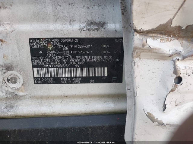 Toyota Rav4 Hybrid Le 2025 JTMLWRFV8SD303252 Image 9