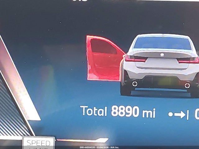 44554320 :رقم المزاد ، 3MW69CW06S8F64816 vin ، 2025 Bmw 330i مزاد بيع