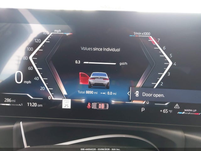 44554320 :رقم المزاد ، 3MW69CW06S8F64816 vin ، 2025 Bmw 330i مزاد بيع