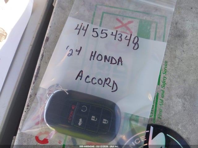 Продажа на аукционе авто 2024 Honda Accord Hybrid Sport-l, vin: 1HGCY2F70RA010347, номер лота: 44554348