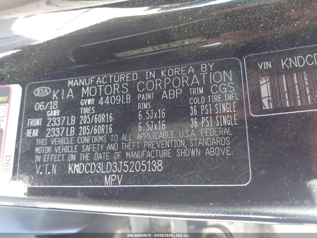 KIA Niro Plug-in Hybrid Ex 2018 KNDCD3LD3J5205138 Image 9