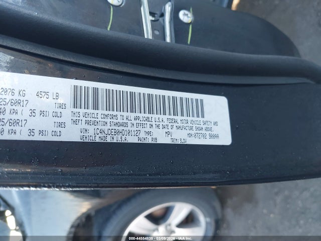 1C4NJDEB0HD101127 Jeep Compass High Altitude 4x4