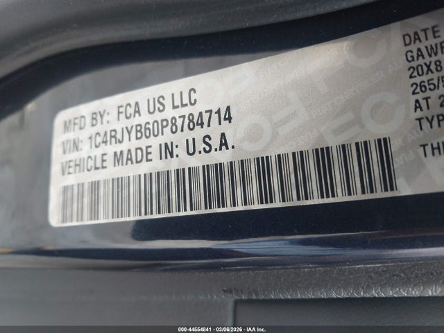 2023 JEEP GRAND CHEROKEE 4XE 1C4RJYB60P8784714 Photo 8