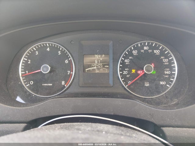 2012 Volkswagen Jetta 2.5l Se მანქანა იყიდება აუქციონზე, vin: 3VWDP7AJ2CM361774, აუქციონის ნომერი: 44554859
