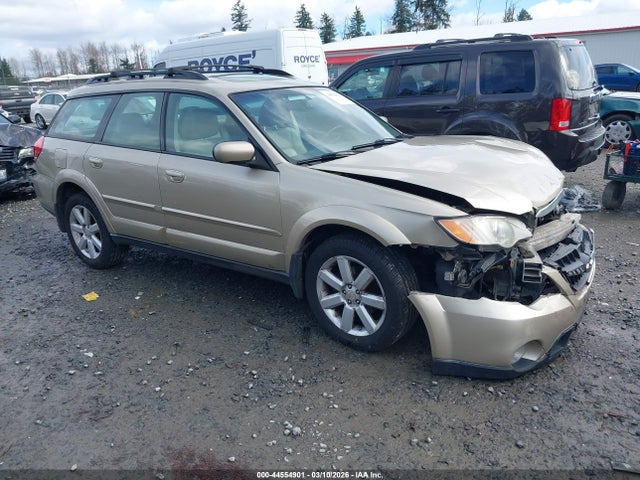 Продаж на аукціоні авто 2008 Subaru Outback 2.5i Limited/2.5i Limited L.l. Bean Edition, vin: 4S4BP62C087338463, номер лоту: 44554901