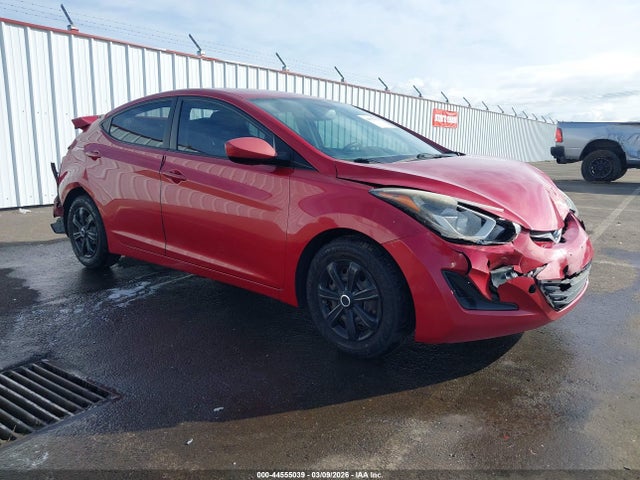Hyundai ELANTRA SE 2016 KMHDH4AE6GU542259 Image 1