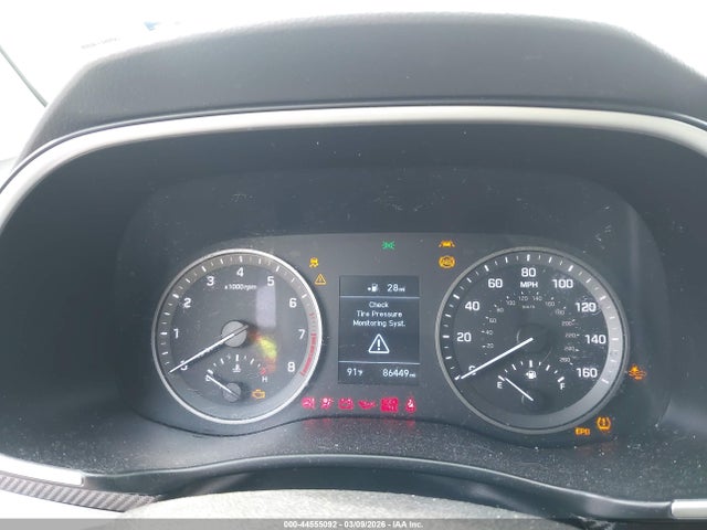 44555092 :رقم المزاد ، KM8J33AL4MU336296 vin ، 2021 Hyundai Tucson Sel مزاد بيع