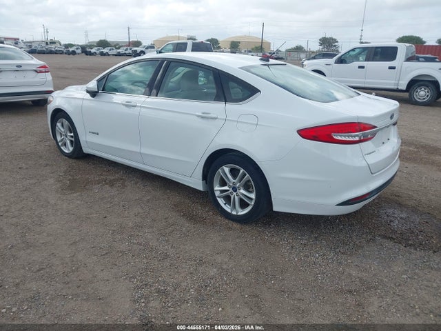 Ford Fusion Hybrid S 2018 3FA6P0UU6JR235853 Image 3