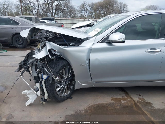 Продажа на аукционе авто 2018 Infiniti Q50 3.0t Luxe, vin: JN1EV7AP0JM354450, номер лота: 44555194