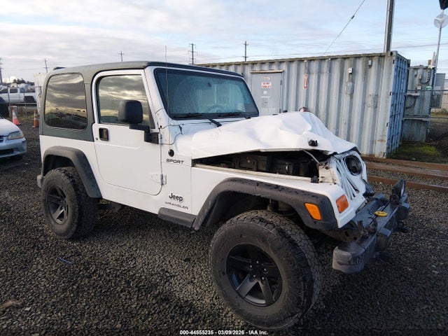 2003 JEEP WRANGLER 1J4FA49S03P314188