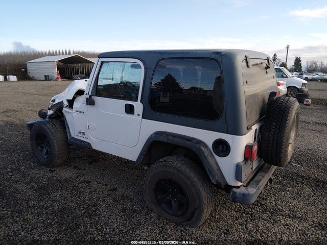 2003 JEEP WRANGLER 1J4FA49S03P314188 Photo 2