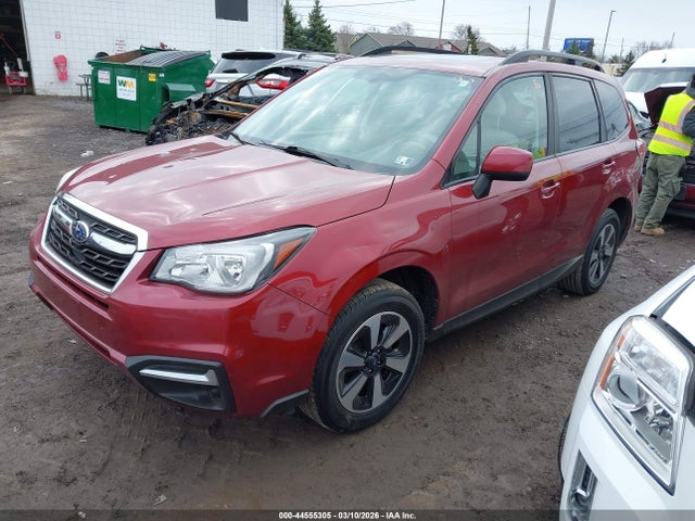 44555305 :رقم المزاد ، JF2SJAEC2JH477208 vin ، 2018 Subaru Forester 2.5i Premium مزاد بيع