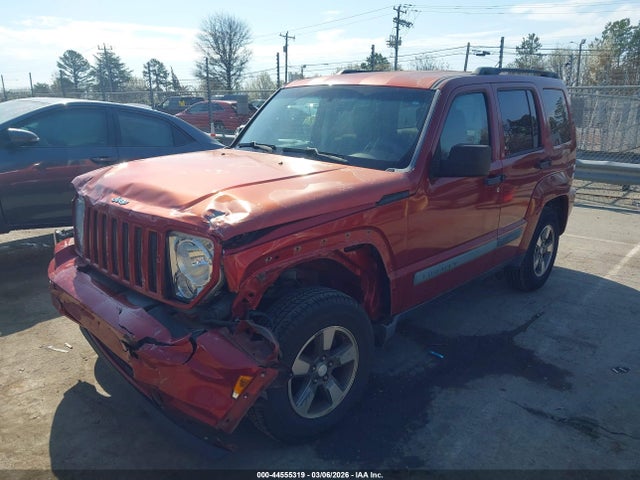 Продажа на аукционе авто 2008 Jeep Liberty Sport, vin: 1J8GP28K78W262854, номер лота: 44555319