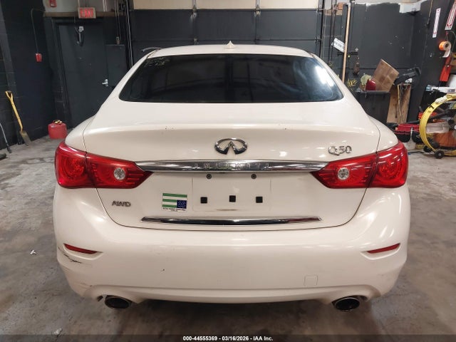 44555369 :رقم المزاد ، JN1BV7AR2FM401604 vin ، 2015 Infiniti Q50 Premium مزاد بيع