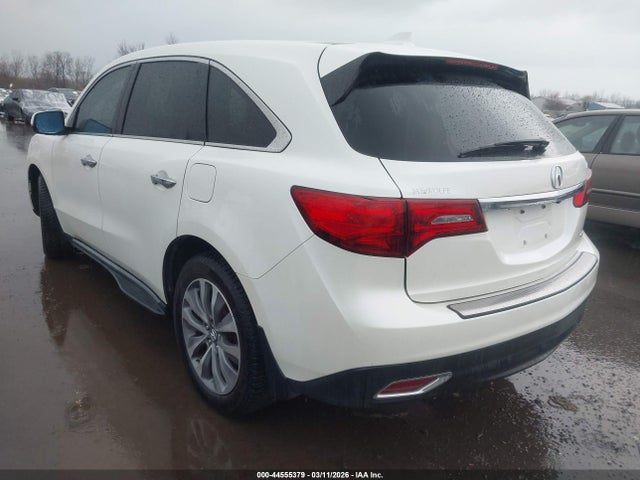 Продаж на аукціоні авто 2016 Acura Mdx, vin: 5FRYD4H67GB008999, номер лоту: 44555379