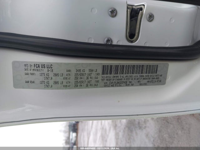 Продажа на аукционе авто 2019 Jeep Cherokee Latitude Plus 4x4, vin: 1C4PJMLB0KD237499, номер лота: 44555400